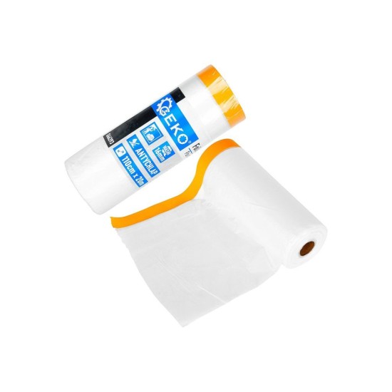 Zakrývací folie s washi páskou 110 cm × 20 m – GEKO