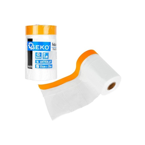Zakrývací folie s washi páskou 55 cm × 20 m – GEKO