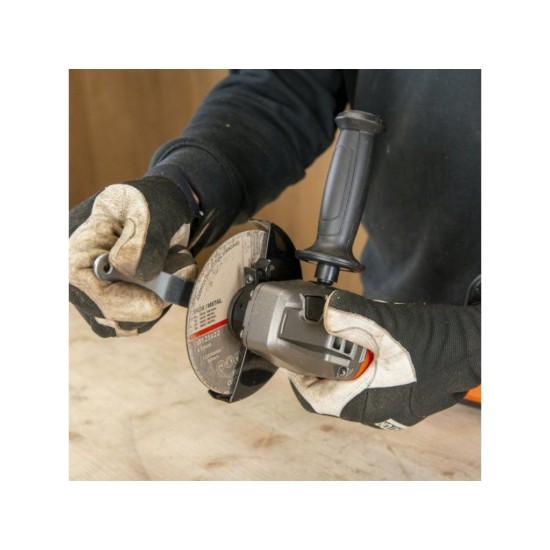 Aku úhlová bruska 125 mm POWDPO5000 20 V, bez aku – POWERPLUS Aku úhlová bruska 125 mm POWDPO5000 20 V, bez aku – POWERPLUS
