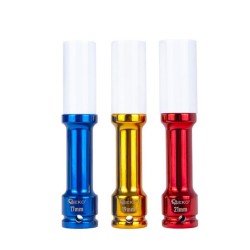 Nástrčné rázové prodloužené hlavice na ALU disky 1/2", 17, 19, 21 mm – GEKO