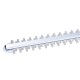 Akumulátorové nůžky na živý plot 520 mm, 2×2,0 Ah / 21 V - JOHN GARDENER