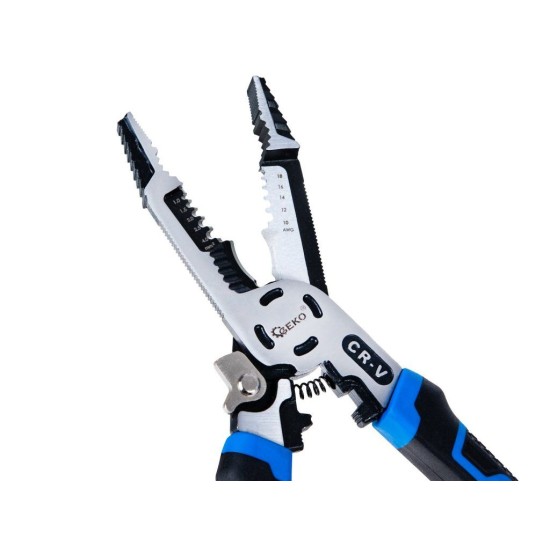 Multifunkční elektrikářské kleště 9v1, 225 mm – GEKO