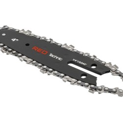 Vodící lišta s řetězem 4" pro aku pilu – RED TECHNIC