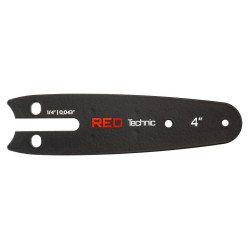 Vodící lišta s řetězem 4" pro aku pilu – RED TECHNIC