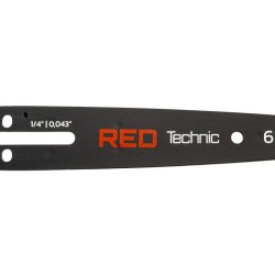 Vodící lišta s řetězem 6" pro aku pilu – RED TECHNIC Vodící lišta s řetězem 6" pro aku pilu – RED TECHNIC