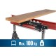 Multifunkční koza 4v1 s podavači, nosnost 200 kg, výška 83–127 cm – FORTUM