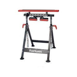 Multifunkční koza 4v1 s podavači, nosnost 200 kg, výška 83–127 cm – FORTUM