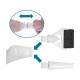 Brýle s lupou a osvětlením 3,5×, USB nabíjení – EXTOL LIGHT