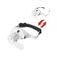 Brýle s lupou a osvětlením 3,5×, USB nabíjení – EXTOL LIGHT