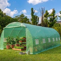 Zahradní fóliovník 3×6×2 m – GEKO Zahradní fóliovník 3×6×2 m – GEKO