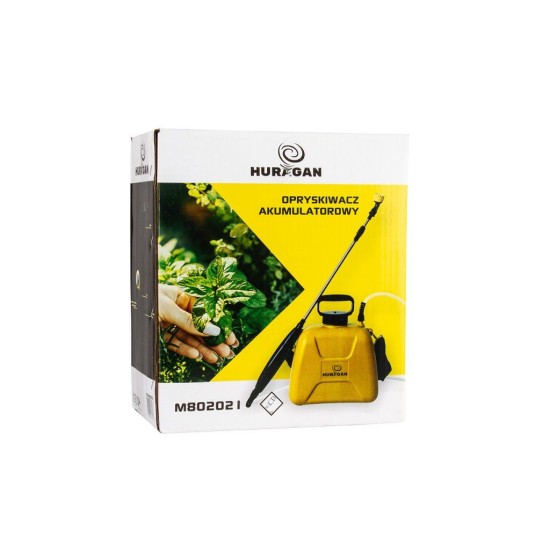 Aku postřikovač 5 l, Li-ion 3,7 V / 2 Ah – HURAGAN Aku postřikovač 5 l, Li-ion 3,7 V / 2 Ah – HURAGAN