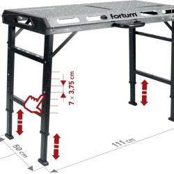 Skládací svařovací stůl 107x53 cm – FORTUM Skládací svařovací stůl 107x53 cm – FORTUM