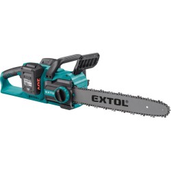 Aku řetězová pila SHARE20V, BRUSHLESS, 40 cm, 2×4 Ah - EXTOL INDUSTRIAL
