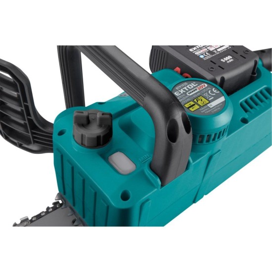Aku řetězová pila SHARE20V, BRUSHLESS, 40 cm, 2×4 Ah - EXTOL INDUSTRIAL Aku řetězová pila SHARE20V, BRUSHLESS, 40 cm, 2×4 Ah - EXTOL INDUSTRIAL