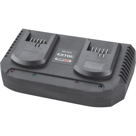 Aku řetězová pila SHARE20V, BRUSHLESS, 40 cm, bez baterie a nabíječky - EXTOL INDUSTRIAL