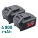 Aku řetězová pila SHARE20V, BRUSHLESS, 40 cm, bez baterie a nabíječky - EXTOL INDUSTRIAL