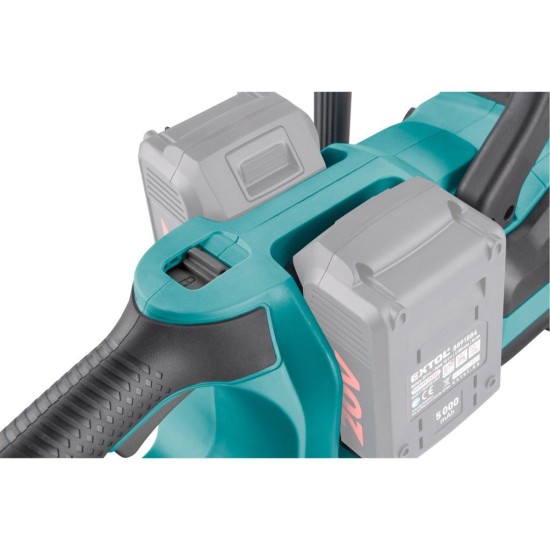 Aku řetězová pila SHARE20V, BRUSHLESS, 40 cm, bez baterie a nabíječky - EXTOL INDUSTRIAL