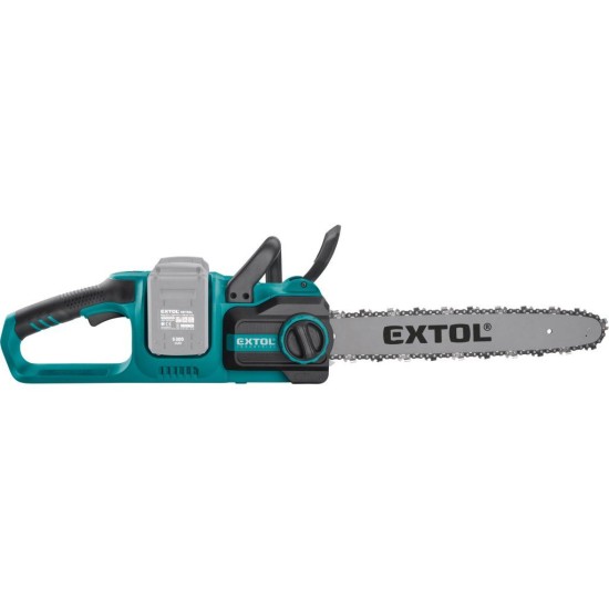 Aku řetězová pila SHARE20V, BRUSHLESS, 40 cm, bez baterie a nabíječky - EXTOL INDUSTRIAL