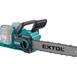 Aku řetězová pila SHARE20V, BRUSHLESS, 40 cm, bez baterie a nabíječky - EXTOL INDUSTRIAL