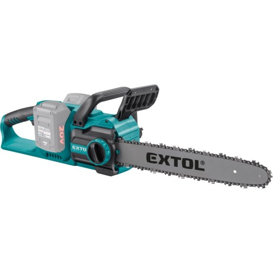 Aku řetězová pila SHARE20V, BRUSHLESS, 40 cm, bez baterie a nabíječky - EXTOL INDUSTRIAL