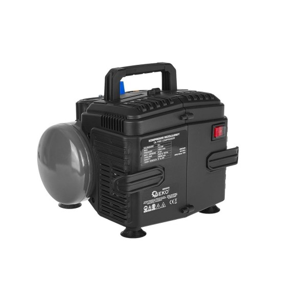 Kompresor 6 l, 8 bar, bezolejový GEKO