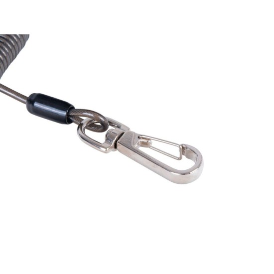 Elastické bezpečnostní lanko na nářadí 1,5 mm, nosnost 3 kg GEKO