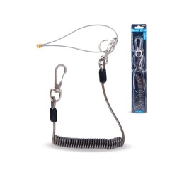 Elastické bezpečnostní lanko na nářadí 1,5 mm, nosnost 3 kg GEKO