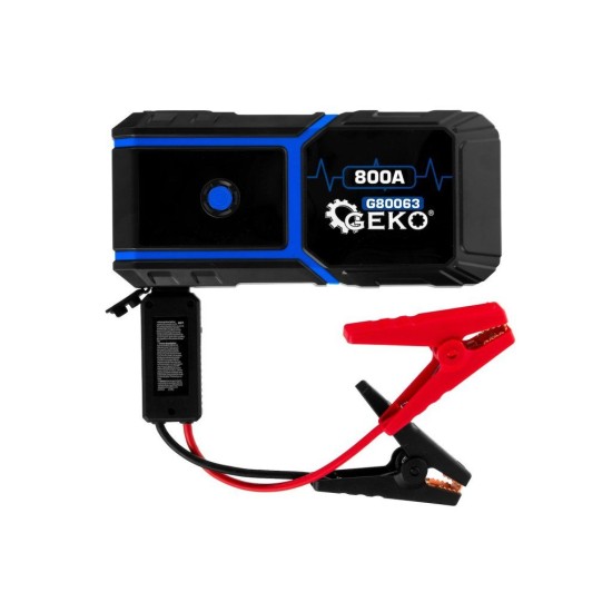 Startovací powerbanka / jump startér 10000 mAh, 800 A, 12 V GEKO