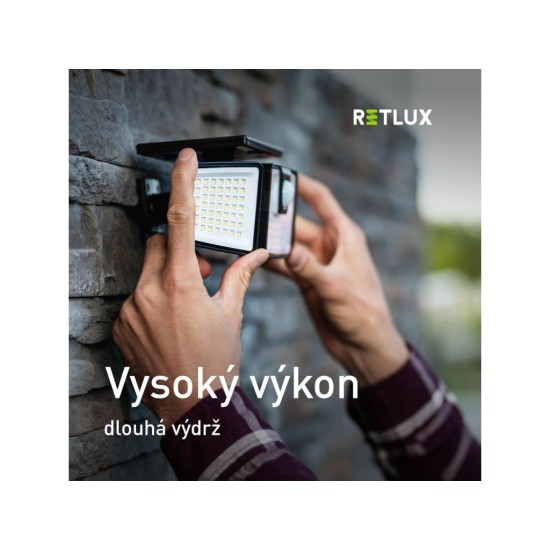 Solární LED reflektor RGL 121 RETLUX