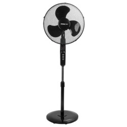 Stojanový ventilátor 40 cm černý STREND PRO