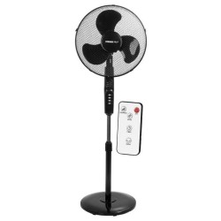 Stojanový ventilátor 40 cm černý STREND PRO