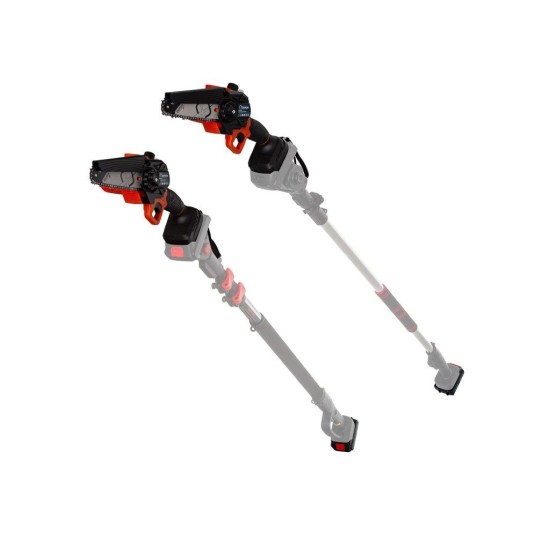 Aku jednoruční řetězová pila 6" 2×21 V 2500 mAh DEMON Aku jednoruční řetězová pila 6" 2×21 V 2500 mAh DEMON