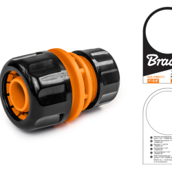 Redukce na hadici 1" na 3/4" BLACK LINE BRADAS