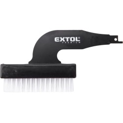 Nylonový kartáč do pily ocasky 4řadý 185×95×25 mm EXTOL PREMIUM