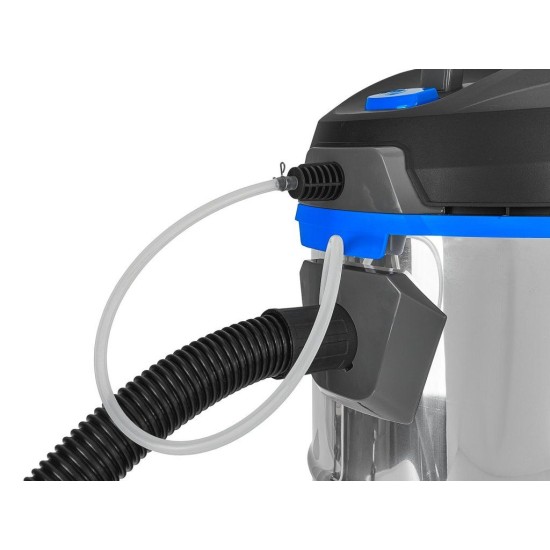 Víceúčelový vysavač a tepovač 1400 W, 20 l (nerez) GEKO Víceúčelový vysavač a tepovač 1400 W, 20 l (nerez) GEKO