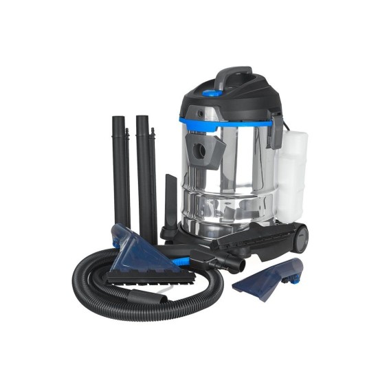 Víceúčelový vysavač a tepovač 1400 W, 20 l (nerez) GEKO Víceúčelový vysavač a tepovač 1400 W, 20 l (nerez) GEKO