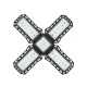 LED stropní svítidlo do dílny 43 W 3400 lm skládací KELTIN LED stropní svítidlo do dílny 43 W 3400 lm skládací KELTIN