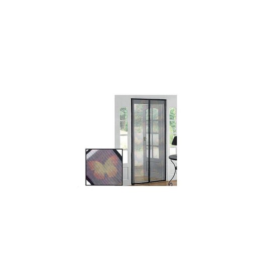 Síť proti hmyzu do dveří 218×96 cm, s magnety vzor motýl STREND PRO Síť proti hmyzu do dveří 218×96 cm, s magnety vzor motýl STREND PRO