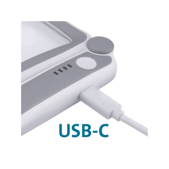 Lupa se světlem skládací, 4× zvětšení, USB nabíjení EXTOL LIGHT Lupa se světlem skládací, 4× zvětšení, USB nabíjení EXTOL LIGHT