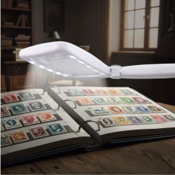 Lupa se světlem skládací, 4× zvětšení, USB nabíjení EXTOL LIGHT Lupa se světlem skládací, 4× zvětšení, USB nabíjení EXTOL LIGHT