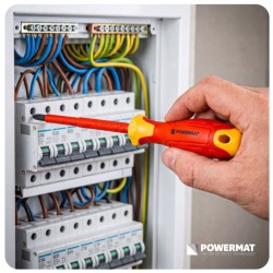 Elektrikářské šroubováky se zkoušečkou, sada 8 ks POWERMAT