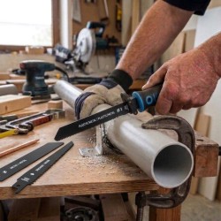 Ruční držák pilových plátků pily ocasky + 3 plátky 150 mm GEKO