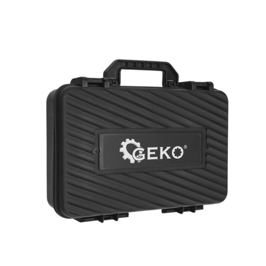 Aku úhlová bruska 125 mm Brushless, 21 V, 2×4 Ah GEKO