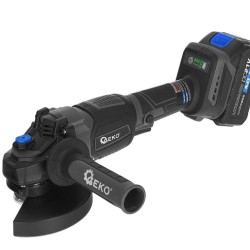 Aku úhlová bruska 125 mm Brushless, 21 V, 2×4 Ah GEKO