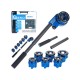 Závitníky R trubkové (BSPT) 1/4"–5/4", sada 6 ks GEKO Závitníky R trubkové (BSPT) 1/4"–5/4", sada 6 ks GEKO