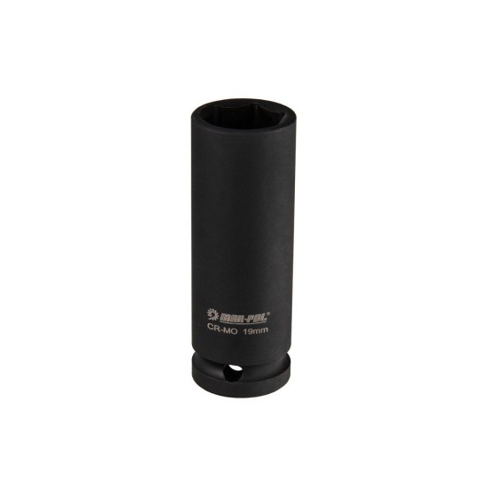 Hlavice nástrčná rázová prodloužená 1/2" 19 mm MAR-POL Hlavice nástrčná rázová prodloužená 1/2" 19 mm MAR-POL