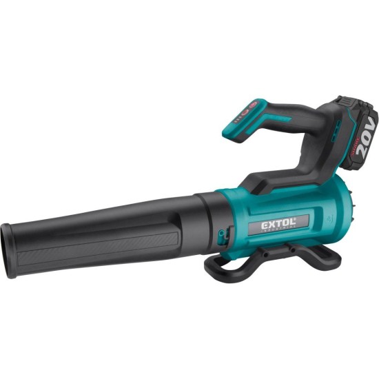 Aku fukar 20V BRUSHLESS, 4Ah baterie EXTOL INDUSTRIAL Aku fukar 20V BRUSHLESS, 4Ah baterie EXTOL INDUSTRIAL