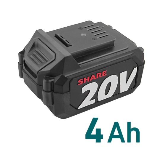 Aku fukar 20V BRUSHLESS, 4Ah baterie EXTOL INDUSTRIAL Aku fukar 20V BRUSHLESS, 4Ah baterie EXTOL INDUSTRIAL