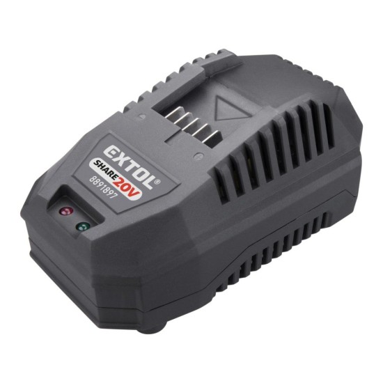 Aku fukar 20V BRUSHLESS, 4Ah baterie EXTOL INDUSTRIAL Aku fukar 20V BRUSHLESS, 4Ah baterie EXTOL INDUSTRIAL