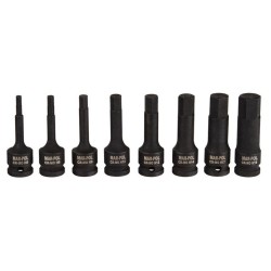 Rázové zástrčné hlavice Torx a Hex 1/2" (sada 16 ks) MAR-POL Rázové zástrčné hlavice Torx a Hex 1/2" (sada 16 ks) MAR-POL